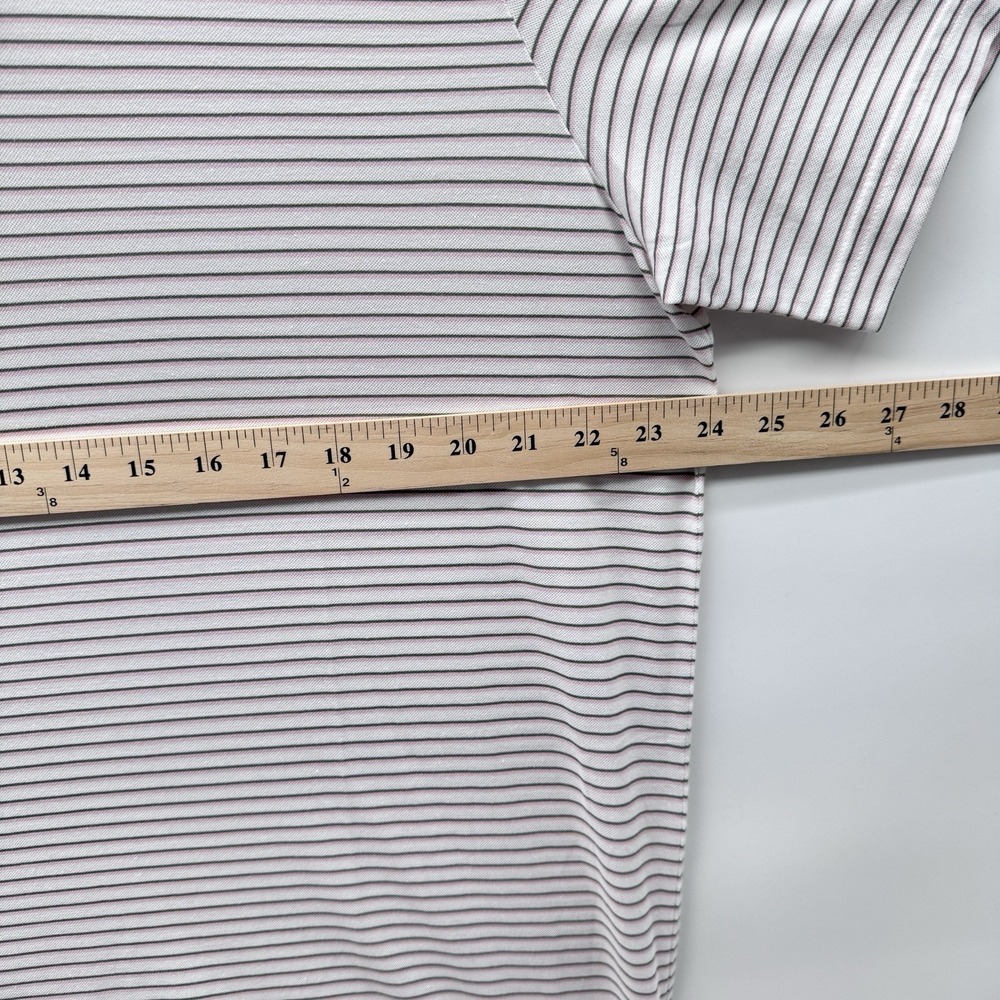 Ralph Lauren RLX Golf Striped Shirt Mens Large True Stay Collar NEW Reg $98.50 - Picture 4 of 10